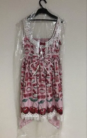 앙제리크 프리티 Cherry Jam Label 점퍼 스커트