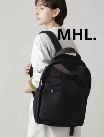 마가렛호웰 MHL DAYPACK 블랙 백팩