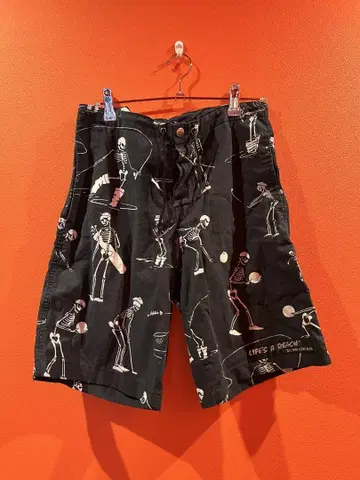 life's a beach 팬츠 올 패턴 빈티지 90's