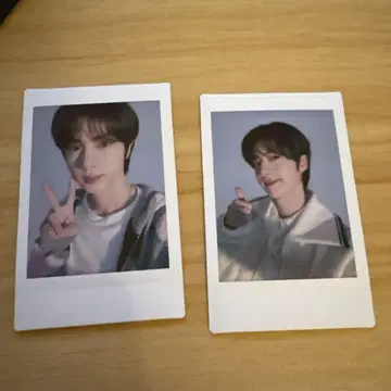 BTS JIN 진 인스턴트 사진 2매 세트