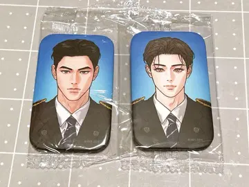 LEZHIN 팝업 아침이 되었습니다 캔뱃지 리미티드