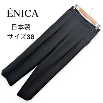 ENICA 에니카 팬츠 블랙 검정 밴딩 38