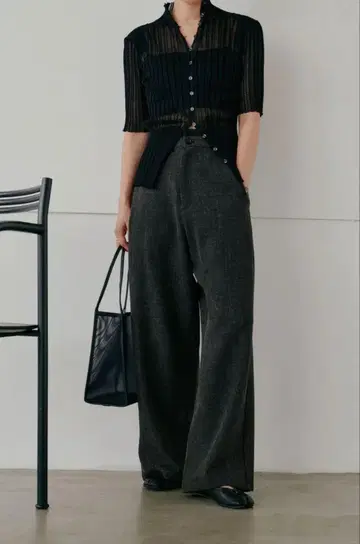 헬라 더블 허리 팬츠