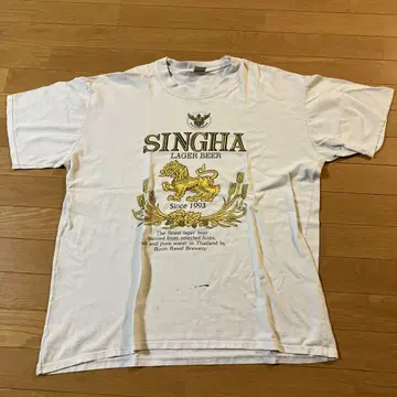 Singha Lager Beer 반팔 그래픽 티셔츠