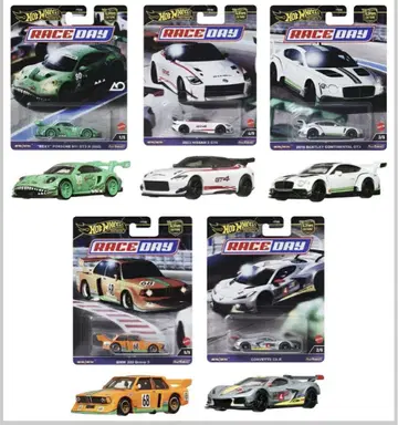 HotWheels 레이스 데이 race day Porsche 911 5대