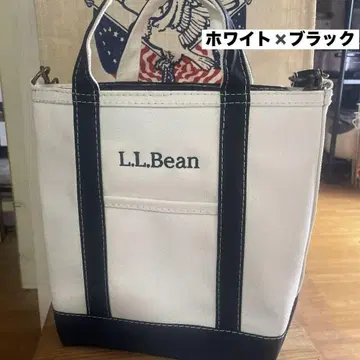 L.L.Bean 토트백 화이트/블랙