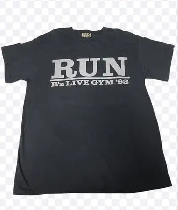B'z RUN LIVE GYM '93 티셔츠