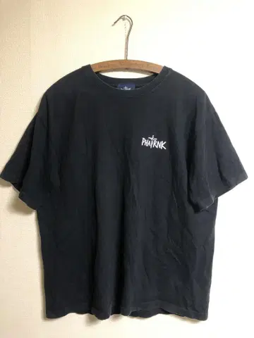 PHATRNK 팻랭크 그리스도 로고 T셔츠 블랙