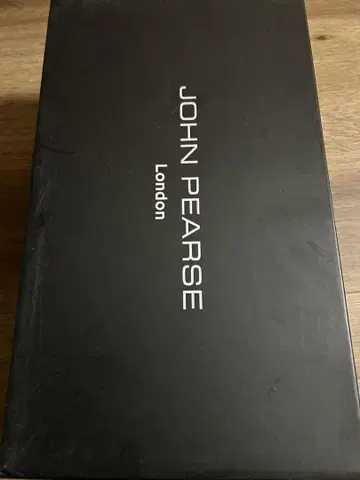 JOHN PEARSE 브라운 가죽 신발 27.0