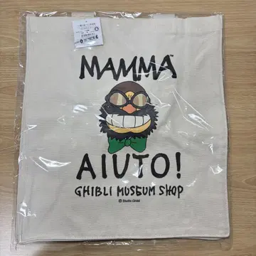 지브리 미술관 한정 지브리 만마유트 토트백 미개봉