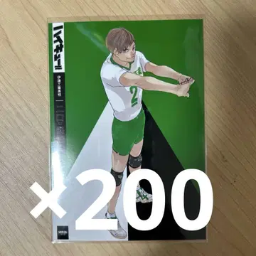 하이큐 시부야 잭 니쿠치 켄지 브로마이드 서점 잭 200장 다테 코