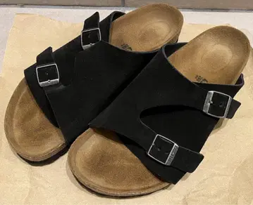 새상품급 버켄스탁 취리히 43(28cm) 레귤러 폭 블랙