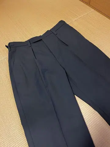 스티븐 앨런 원플리츠 팬츠 그레이 트로피컬