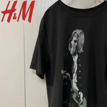H&M 커트 코베인 티셔츠 nirvana