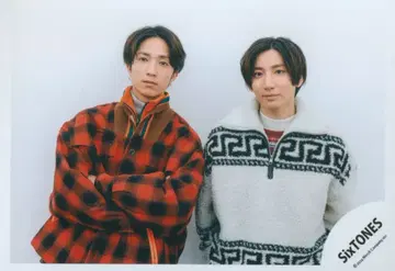 SixTONES 24년 VVS 교모토 타이가/다나카 키 공식 사진 *1장