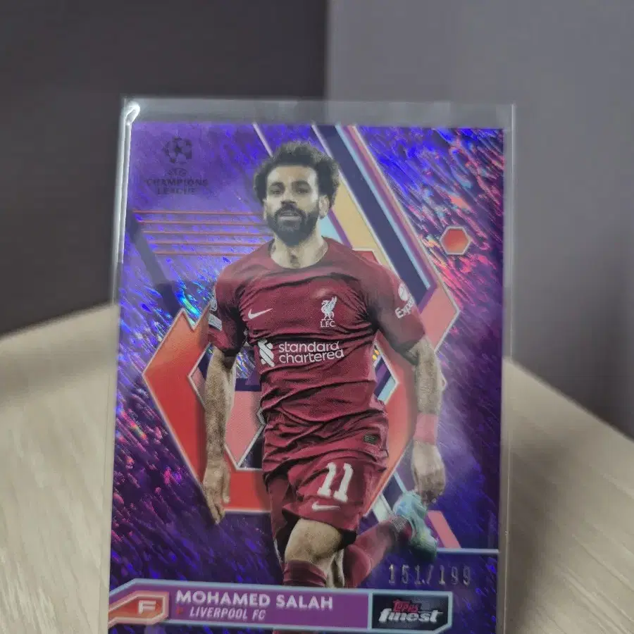 スーパーセール 半額タイムセール Mohamed Salah Card Soccer Finest Topps 22-23 Limited 199 その他