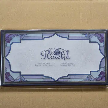 미개봉 Roselia 오리지널 보관 케이스 뱅드림 BanG Dream