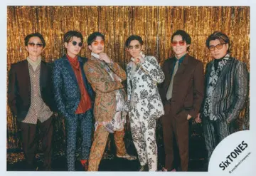 SixTONES 24년 VVS 집합 공식 사진 *1장