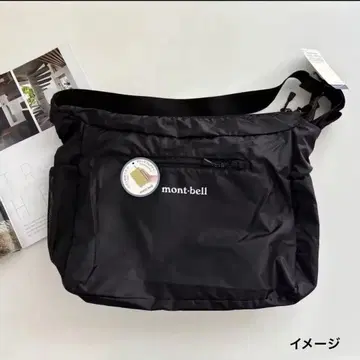 mont-bell 숄더백 S 블랙