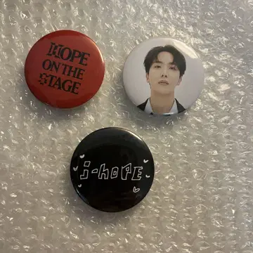 BTS J-hope HOPE ON THE STAGE 캡슐 토이 캔뱃지