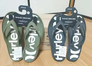 미사용 새상품 할리 Hurley 비치 샌들 2켤레 세트