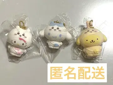 치이카와 x 산리오 캐릭터즈 플로키 마스코트 3세트