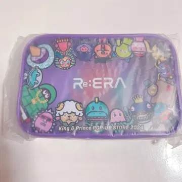 King & Prince Re:ERA POPUP STORE 클리어 파우치