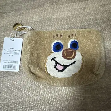 페이러 도업 테디 파우치 스퀘어 미사용 새상품