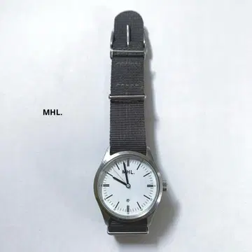 MHL 정가 22,000엔 MHL 밀리터리 손목시계 그레이