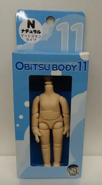 새상품 오비츠 제작소 오비츠 바디 11cm 매트 스킨 내추럴