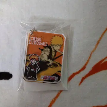 BLEACH 쿠로사키 이치고 원화전 시크 아크릴 키링