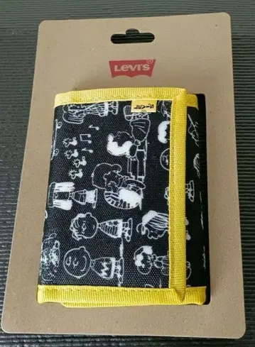 Levi's 리바이스 스누피 콜라보 3단 폴더형 지갑
