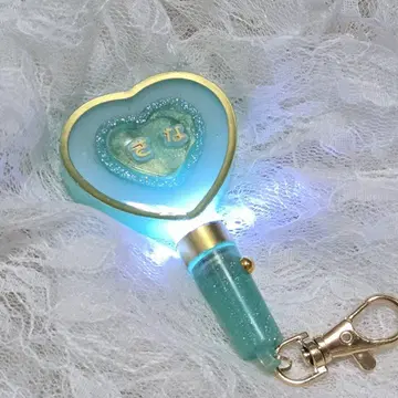 하트 펜라이트 키링 모로하시 사나