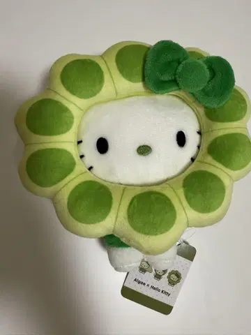 헬로키티 Algae 조류 봉제 인형 오사카 만국 박람회 일본관