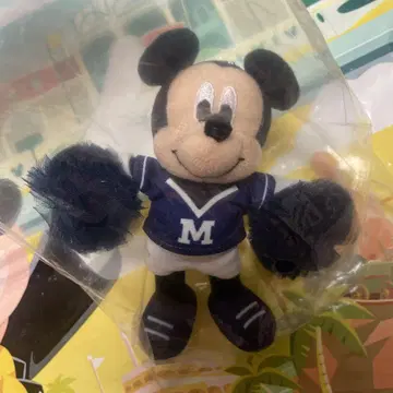 미키 치어 봉제 인형 참 네이비 Cheer Together!