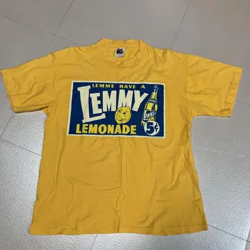 빈티지! Lemme Have A Lemmy Lemonade 티셔츠