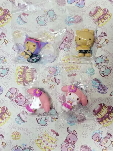 산리오 모두 함께 바캉스 피규어