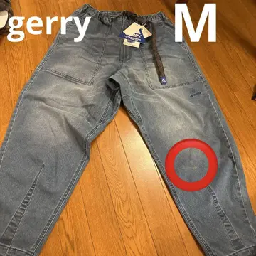 미사용 새상품! GERRY 남성용 데님 팬츠 벌룬 실루엣 M