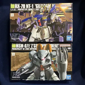 HGUC 1/144 즈고크 E HGUC 1/144 건담 NT-1