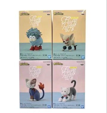 [미개봉품] 히로아카 FLUFFYPUFFY 플러피퍼피 4체 세트