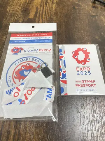 EXPO 2025 오사카 간사이 엑스포 공식 스탬프 여권 케이스