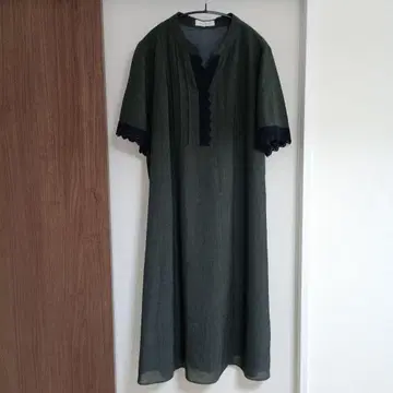 레리안 에즈미 그레이 카키색 고급스러운 롱 원피스 13 플러스