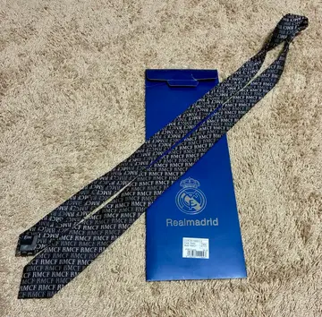 레알 마드리드 RMFC 로고 넥타이