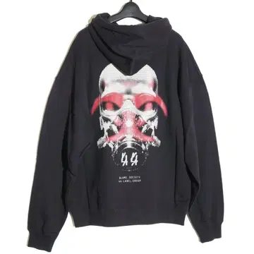 44 LABEL GROUP RAVE SKULL 스컬 풀오버 후드티