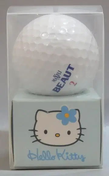 산리오/DUNLOP 헬로키티 골프공 카오하나 블루 1997년