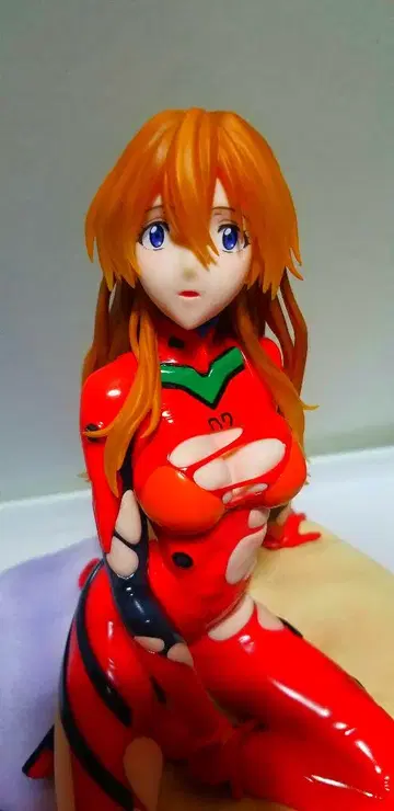 새상품급 에반게리온 시키나미 아스카 랑그레이 피규어