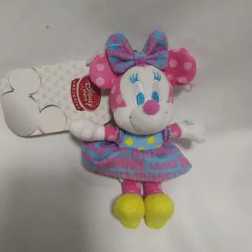 디즈니 미니 마우스 봉제 인형 키체인