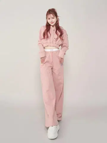다리치 셋업 핑크