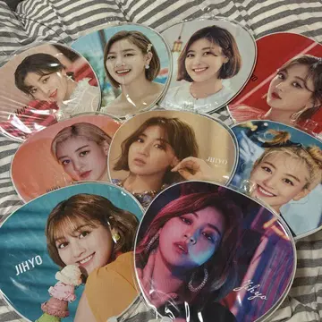 twice 지효 부채 묶음 판매