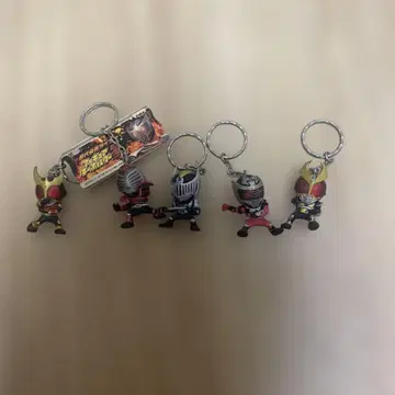 가면라이더 피규어 키링 4개 세트